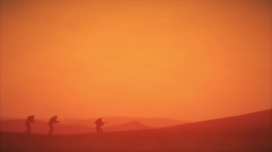 Delta Squad entering dubai